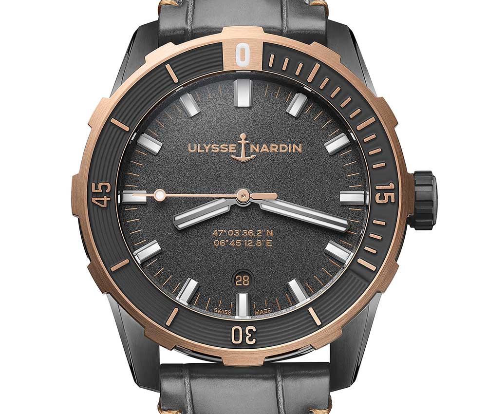 ulysse nardin diver 2021 grey