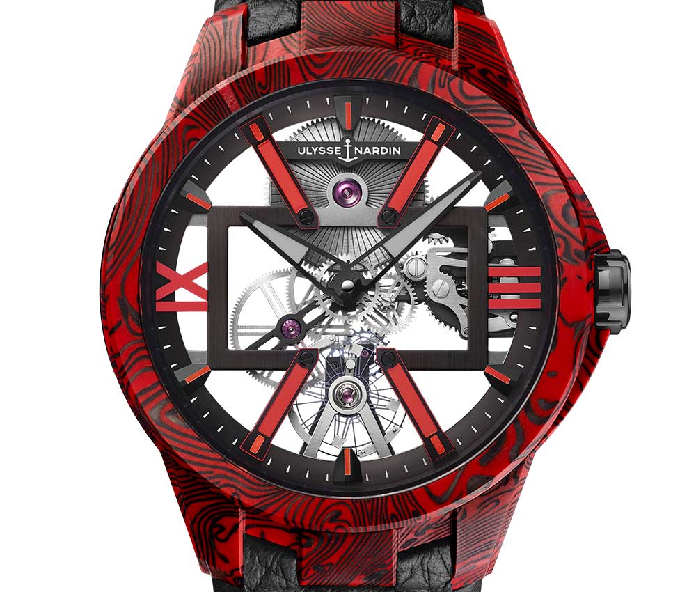 ulysse nardin magma closeup