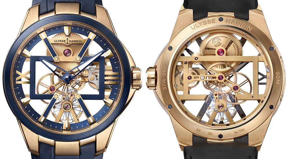 ulysse nardin skeleton x with caseback