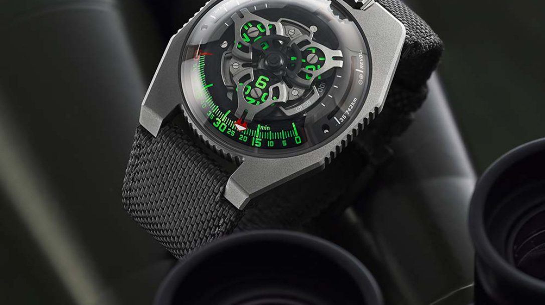 UR-100 GUNMETAL Urwerk