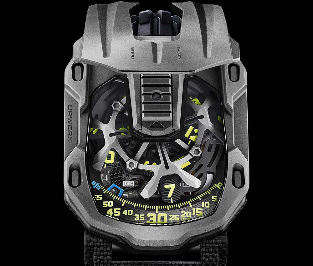 urwerk ur 105 tantale open