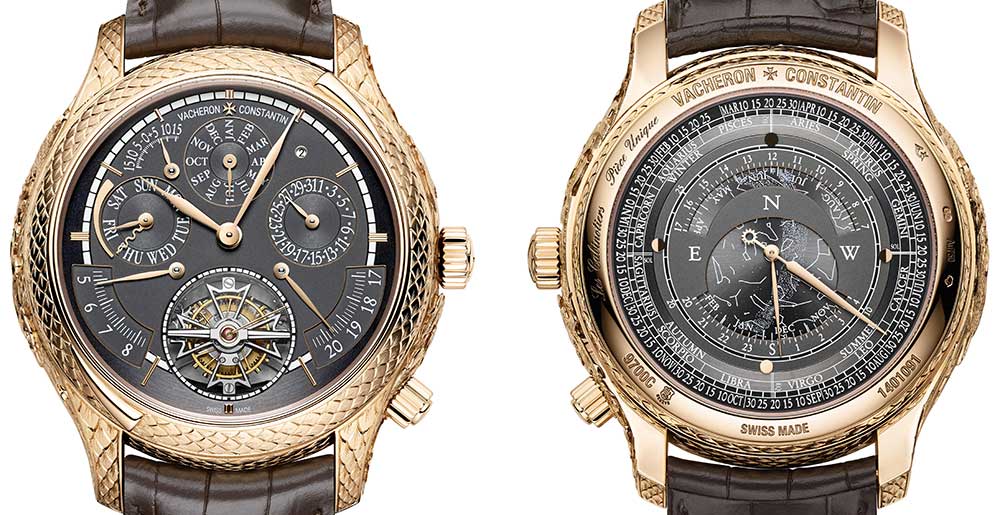 vacheron constantin cabinotiers-grand complication phoenix dial and caseback closeup