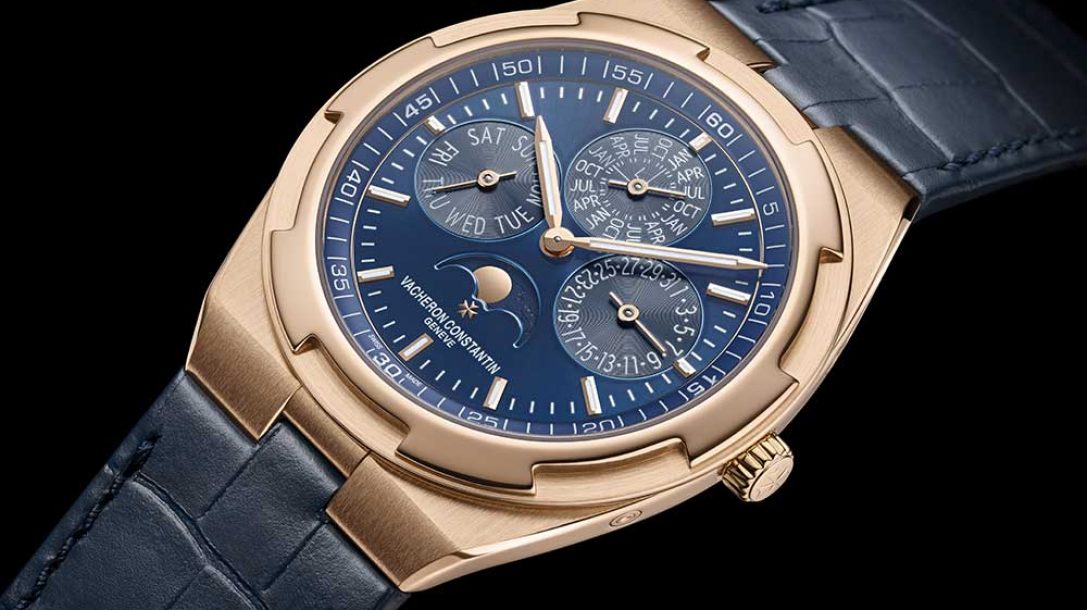 News - Vacheron Constantin Overseas Chronograph Pink Gold & Blue Dial