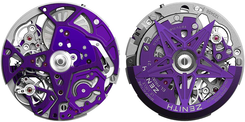 zenith defy 21 ultraviolet movement