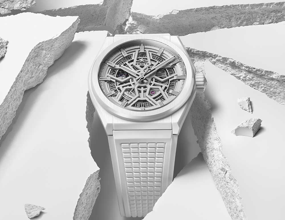 Zenith - Defy Classic Blue and White Ceramic