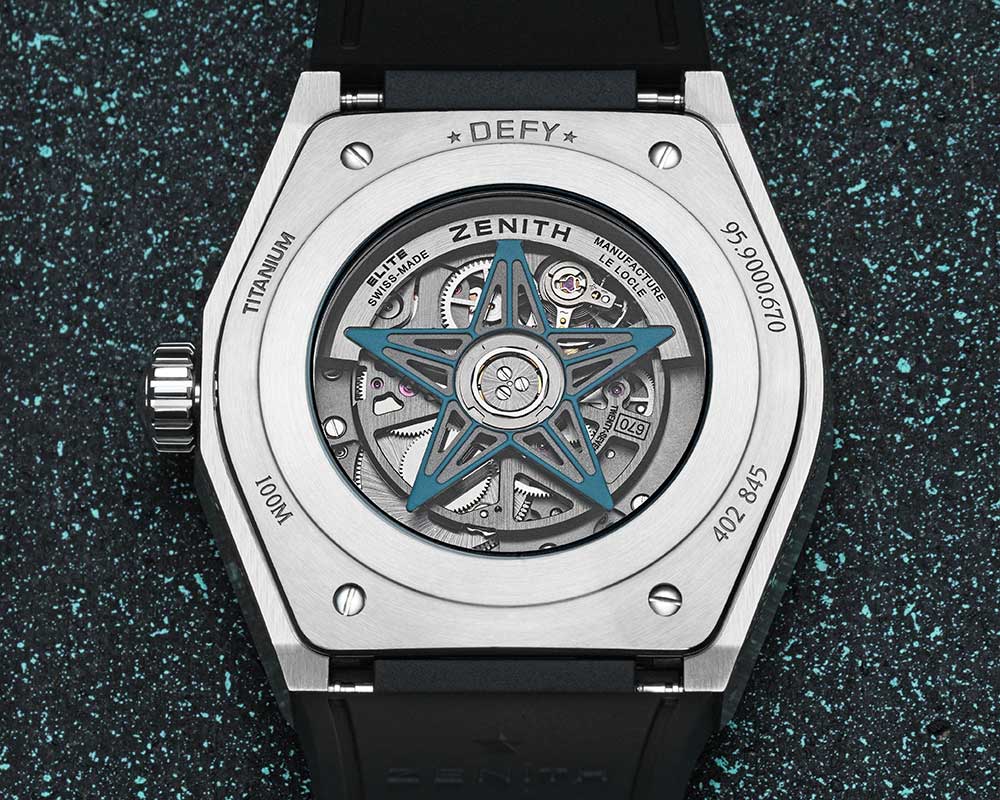 zenith defy classic range rover caseback