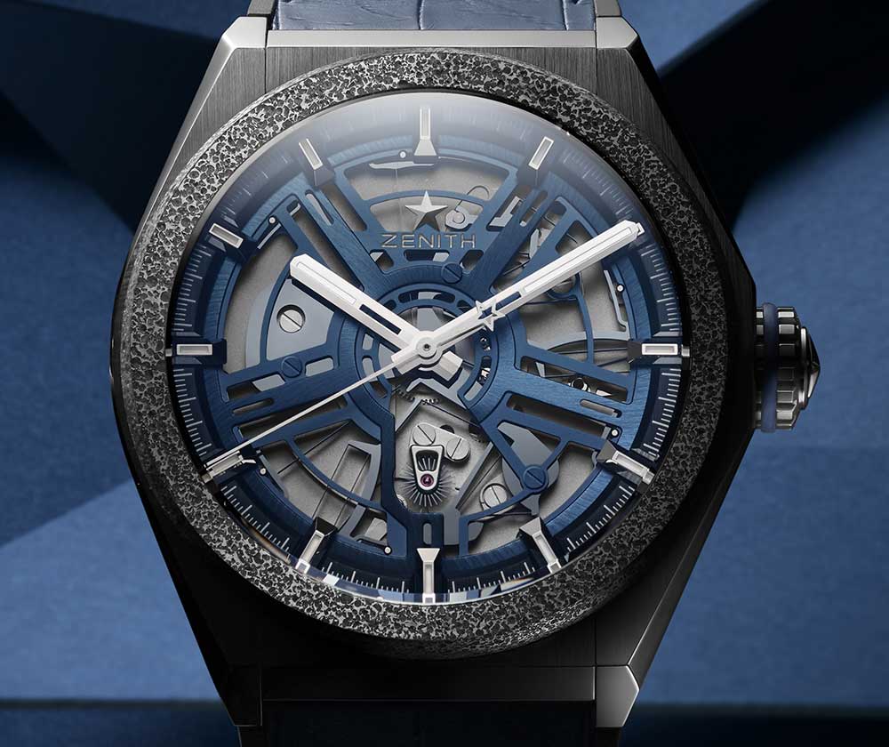 zenith defy inventor dial closeup