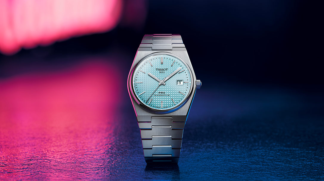 Tissot PRX POWERMATIC ICE BLUE Watches News