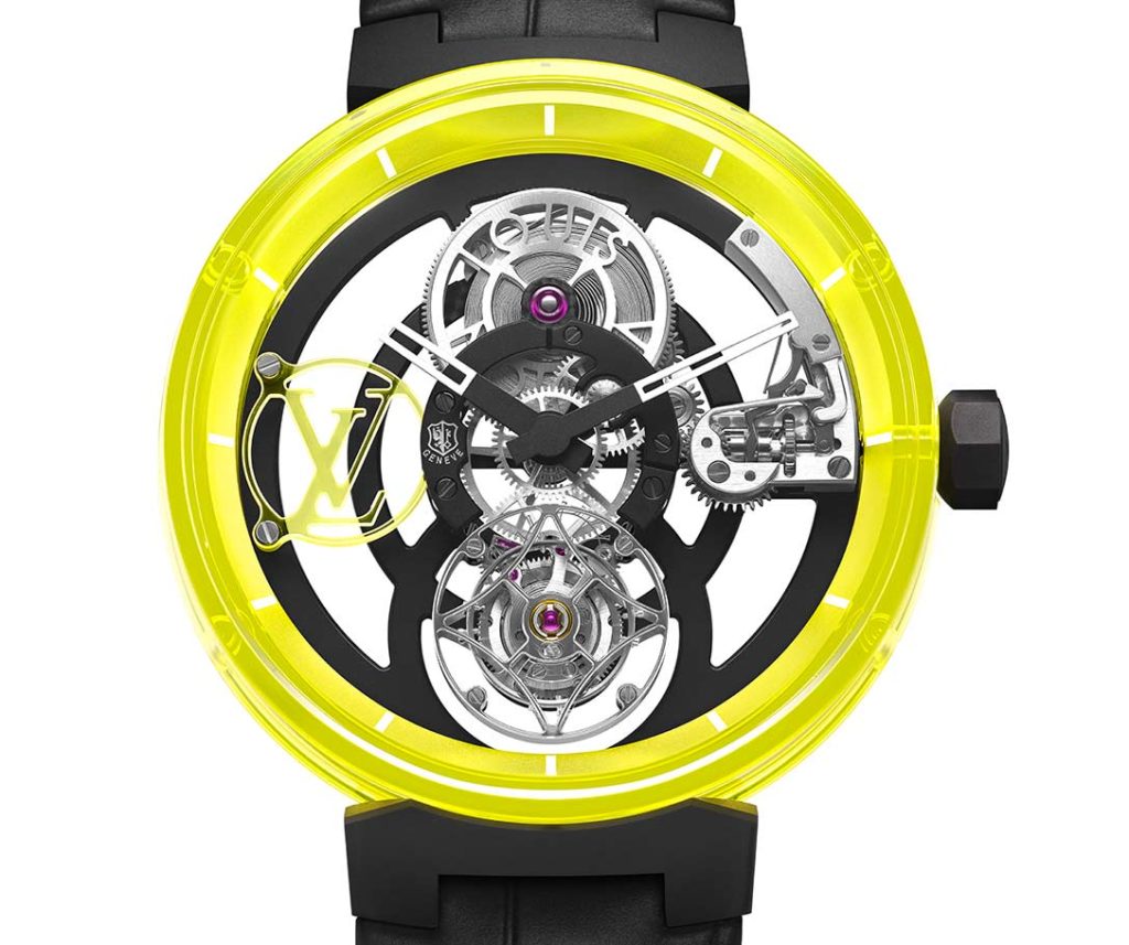 Louis Vuitton TAMBOUR MOON FLYING TOURBILLON “POINÇON DE GENÈVE“