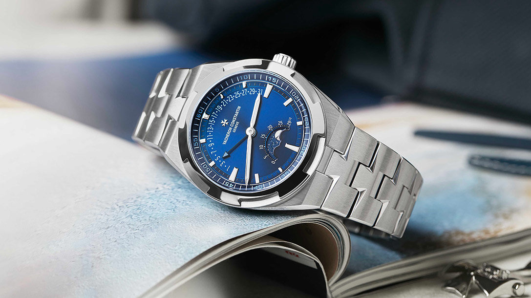 OVERSEAS PHASE DE LUNE DATE RÉTROGRADE Vacheron Constantin