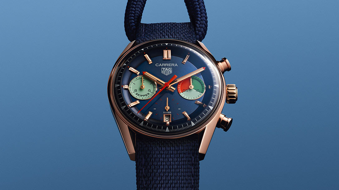 TAG Heuer CARRERA SKIPPER GOLD Watches News