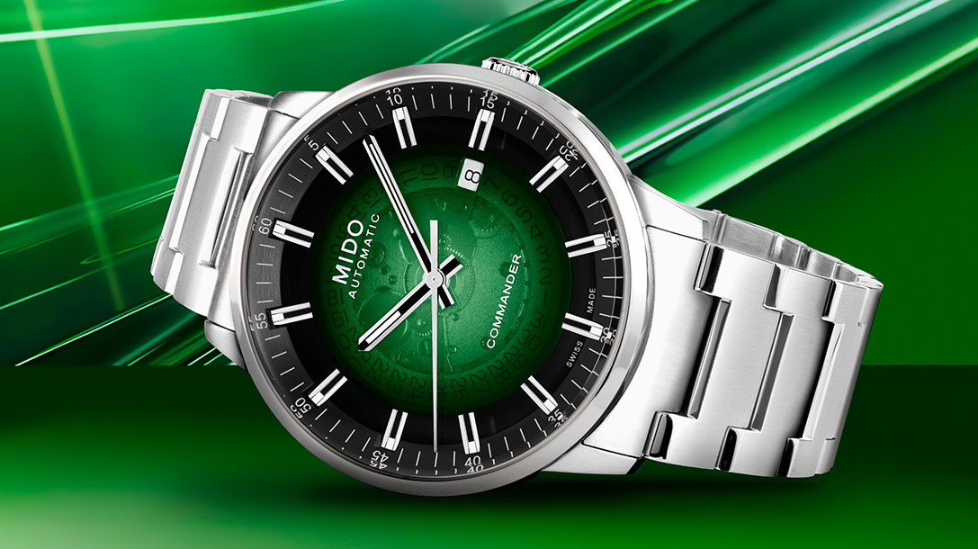 （中古）MIDO COMMANDER GRADATION 時計 mido-commander-gradient-