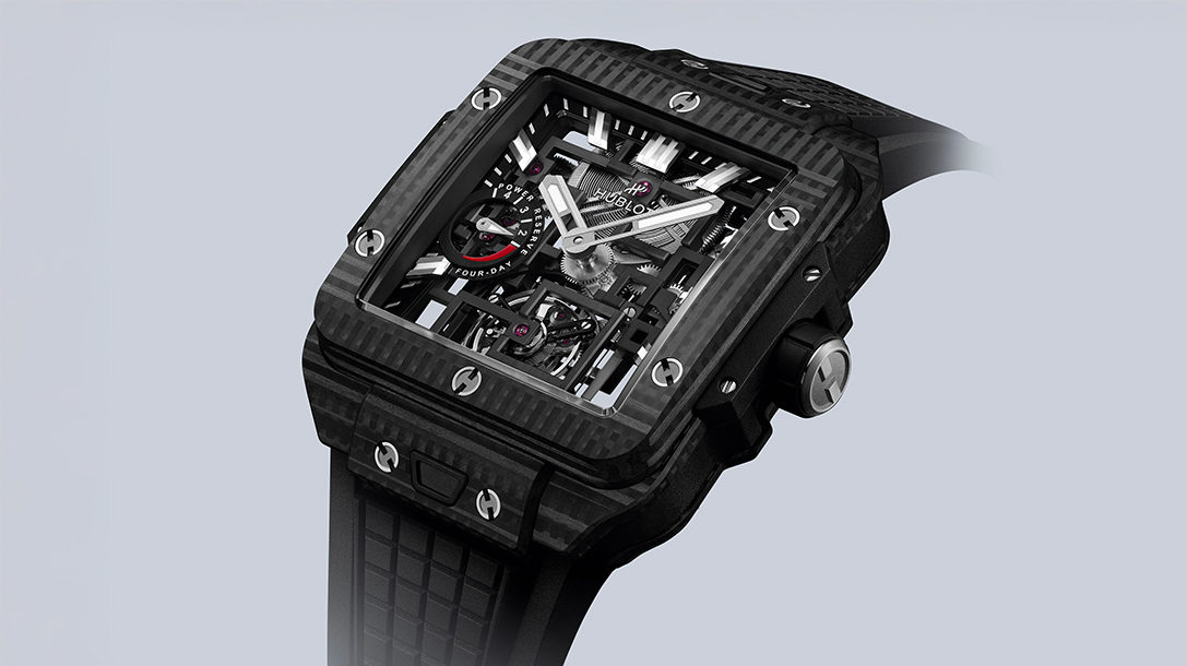SQUARE BANG TOURBILLON 4 DAY POWER RESERVE Hublot