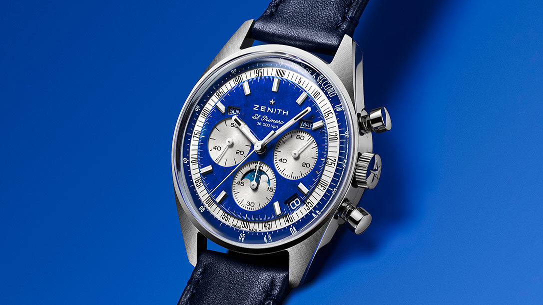 CHRONOMASTER ORIGINAL TRIPLE CALENDRIER LAPIS LAZULI Zenith