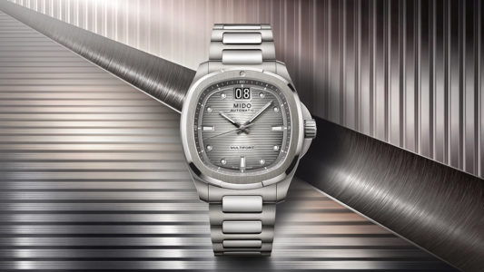 MULTIFORT TV BIG DATE TITANIUM Mido