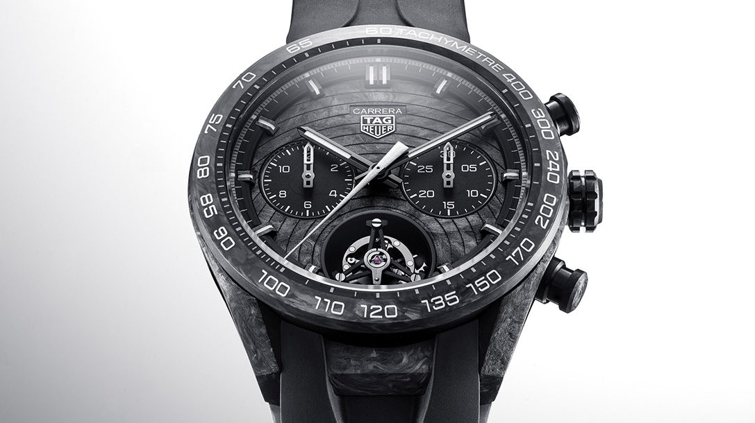 CARRERA CHRONO TOURBILLON EXTREME TH-CARBONSPRING TAG Heuer