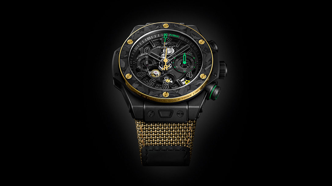 BIG BANG RELOADED USAIN BOLT CERAMIC CARBON Hublot