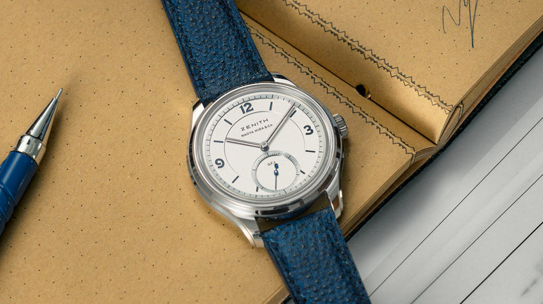 G.F.J.CALIBRE 135 DOUBLE SIGNED WITH NAOYA HIDA & CO. Zenith