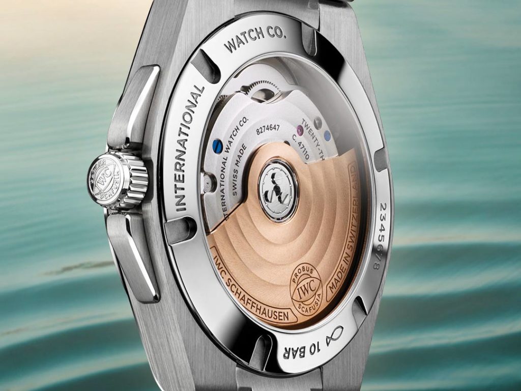 IWC Gives the Ingenieur Automatic 35 a Pool Blue Summer Dial