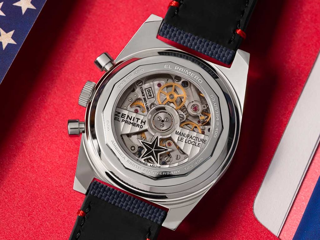 Zenith Marks America’s 250th With the Chronomaster Revival A384 Liberty II Edition