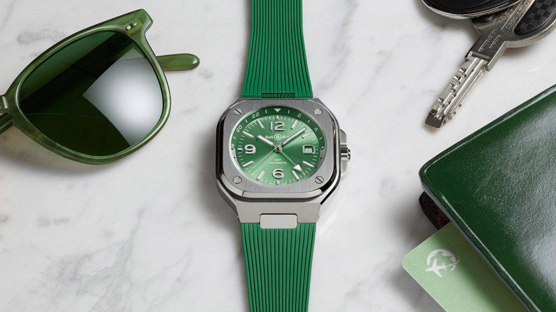 BR-05 GMT GREEN STEEL Bell & Ross