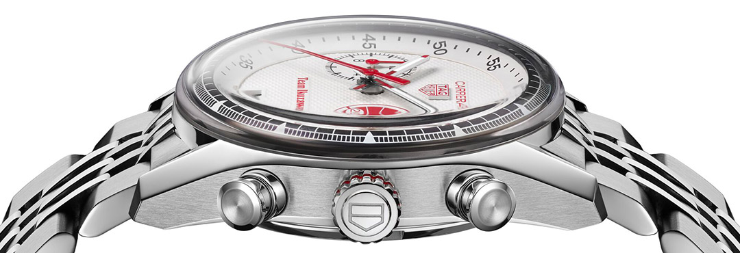 TAG Heuer Carrera Chronograph x Team Ikuzawa sharpens the Glassbox formula