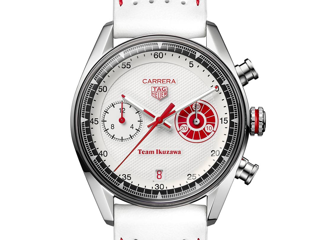 TAG Heuer Carrera Chronograph x Team Ikuzawa sharpens the Glassbox formula